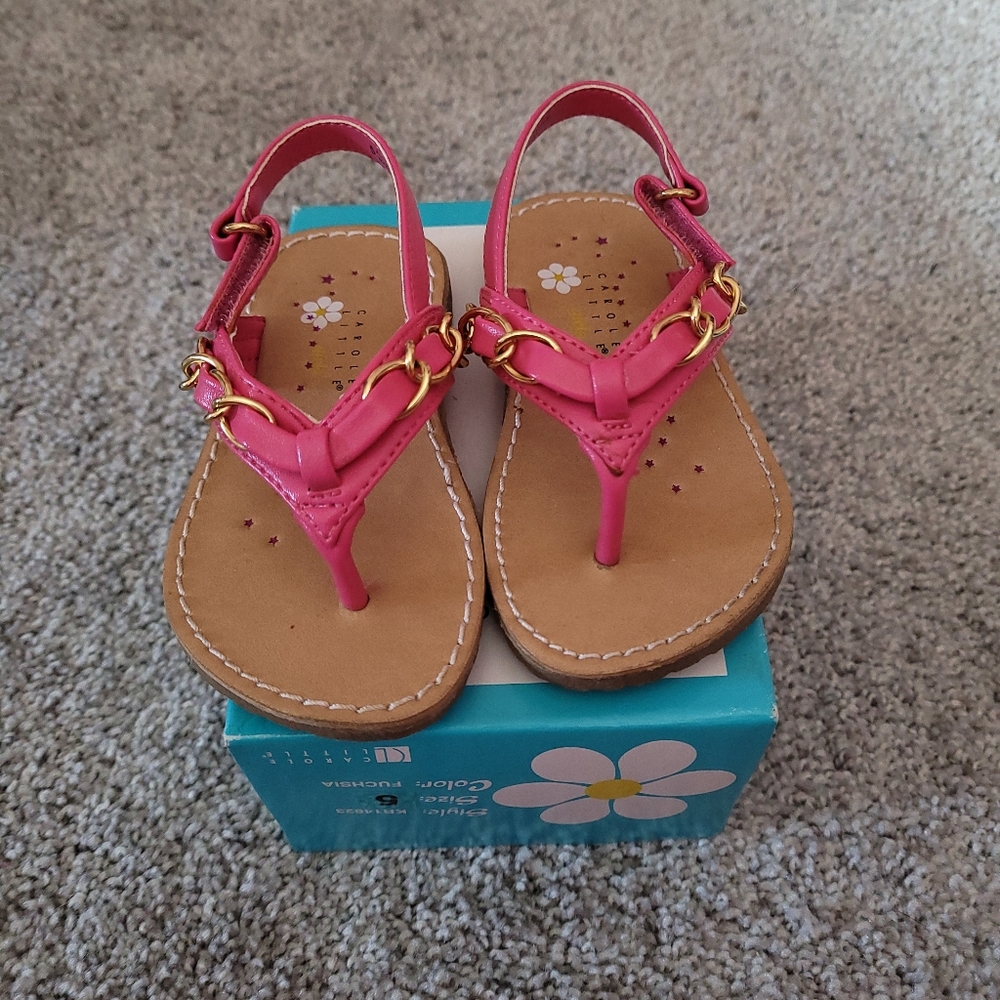 Carole Little Infant Girls 5 Sandals Fuschia